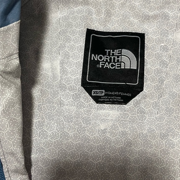 The North Face Venture 2 Hyvent 2.5L Hooded Jacket Womens Extra Small XS Blue - Picture 4 of 7